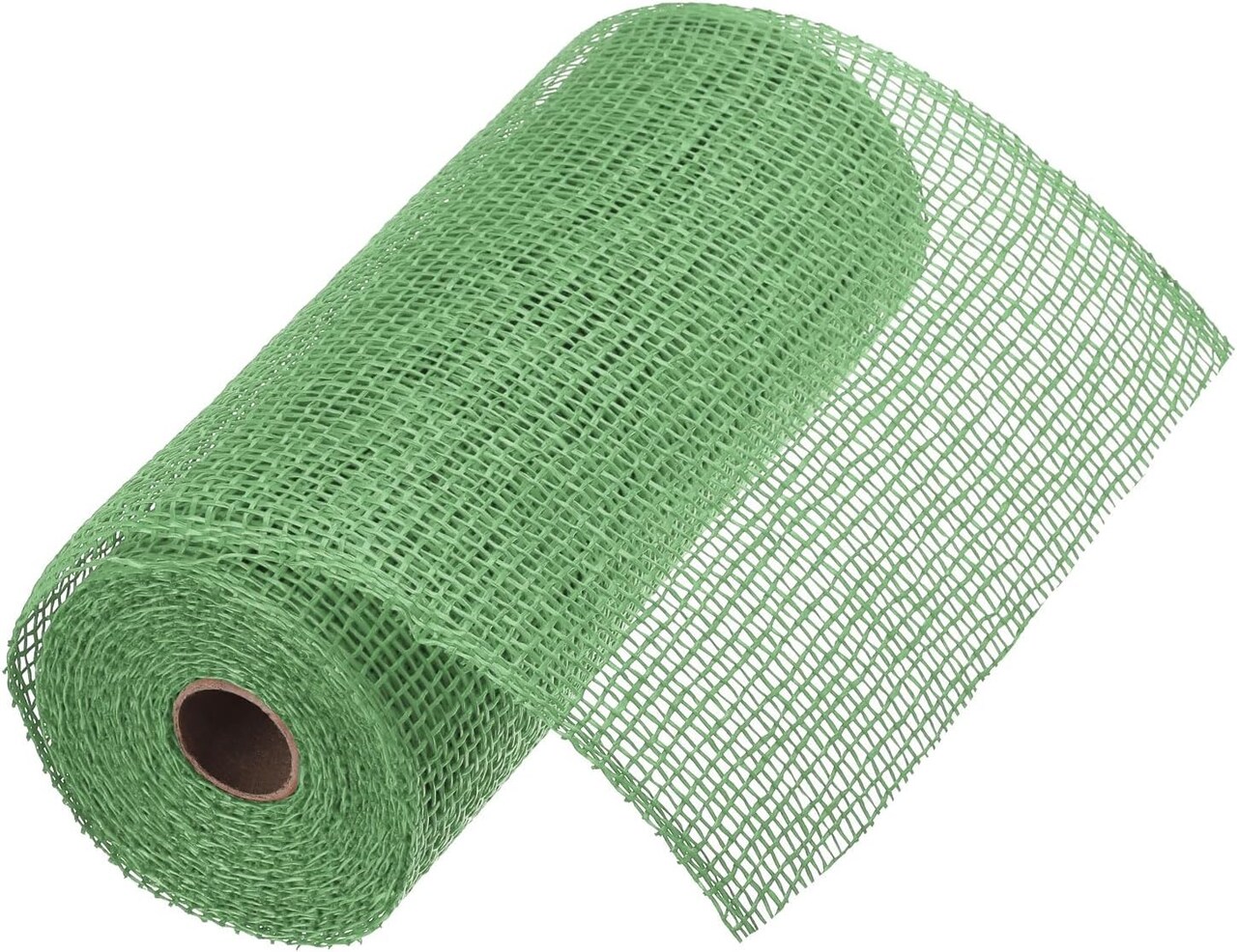 Poly Burlap Ribbon Mesh for Wreath, Decorative Mesh Fabric Ribbon